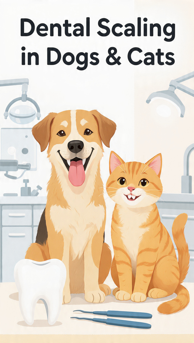 Professional Dental Scaling for Dogs & Cats in Pune — Why It Matters